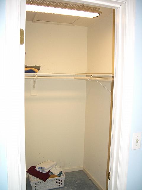 From:  Crappy walk-in closet off of the bathroom