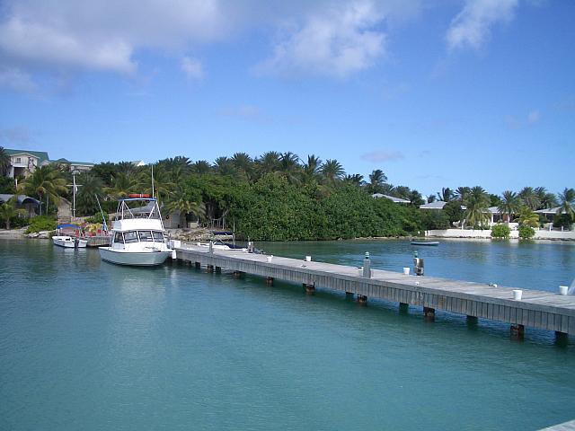 We moored at this resort for an evening.