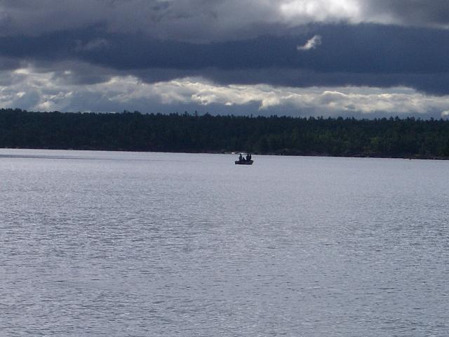 Couple-a guys fishin'