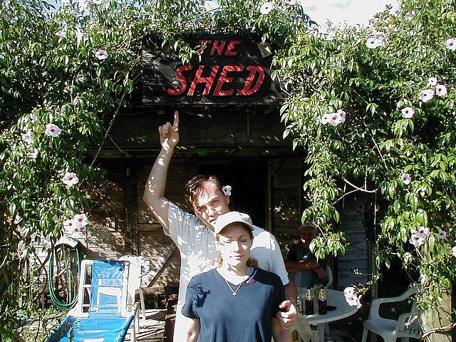 That's right, I said The Shed! 
Psst'.. Lea.. Wake up!