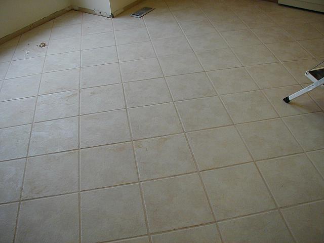 Tile is all done.