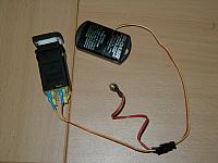 This is how I had it wired up.  This was a "motorcycle" garage door opener that was intended to be triggered by a very