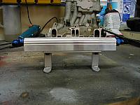 Fuel rail with mount.